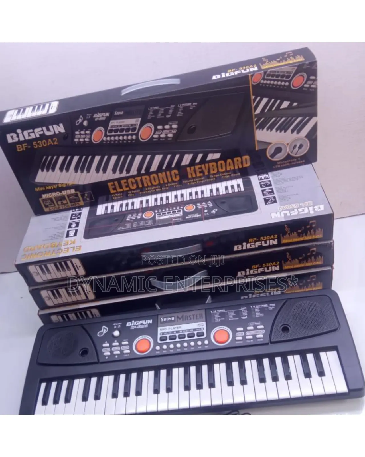 49 Keys Piano With Microphone and Charging Cable