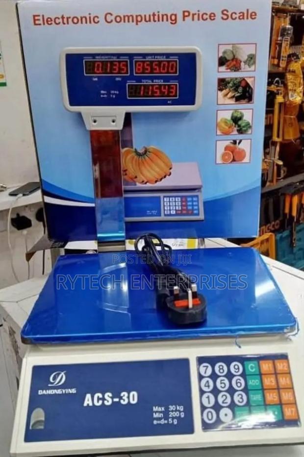 Electric Banana Computing Scale Machine 30kg - main view