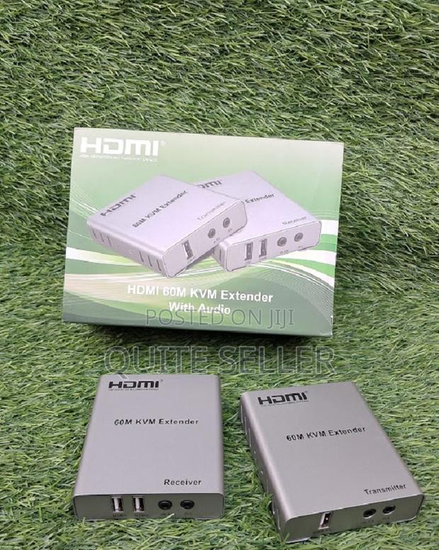 Hdmi 60 Meters KVM Extender With Audio With Two-Way Audio Output