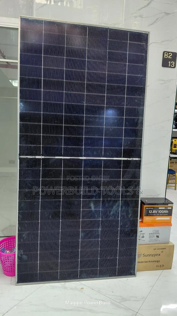 Original 585watts Bifacial All Weather Solar Panel - thumbnail 2