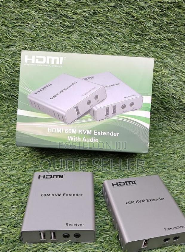 Hdmi 60 Meters KVM Extender With Audio With KVM Functionality