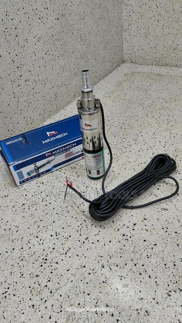 Maxmech Dc Submersible Pump 250w Deep Well - thumbnail 2