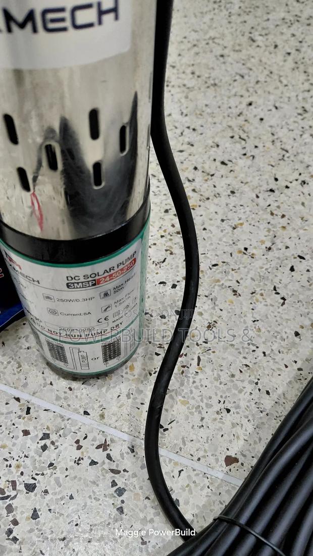Maxmech Dc Submersible Pump 250w Deep Well - thumbnail 5