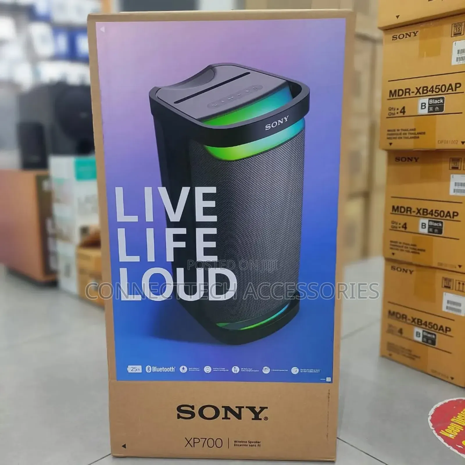 Sony Srs-xp700 X-series Wireless Bluetooth Karaoke Party Speaker.