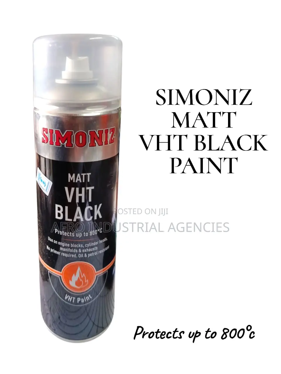 Simoniz High Temp Matt Black