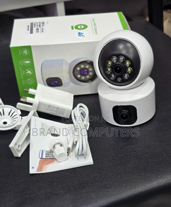 4mp Dual Lens Smart Home Indoor Wireless V380 Pro 4g CCTV PTZ Camera