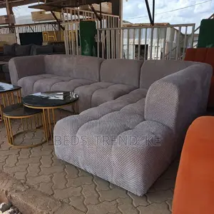 Tailored 6 Seater Bubble L Sofa