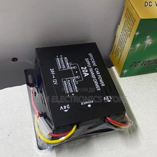 20a Vehicle Transformer Dc24v to Dc12v Converter for Vehicles
