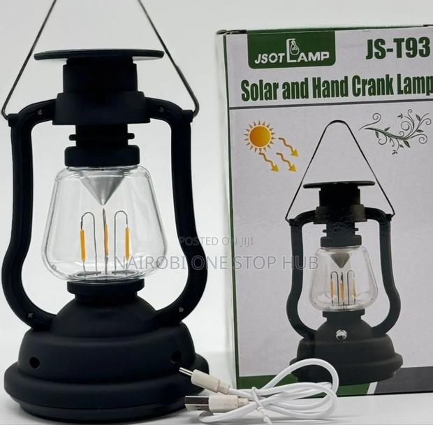 Js-T93 Solar and Hand Crank Jsot Lamp - main view