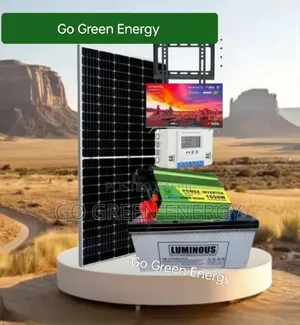 500aw Solar Kit +32" Tv