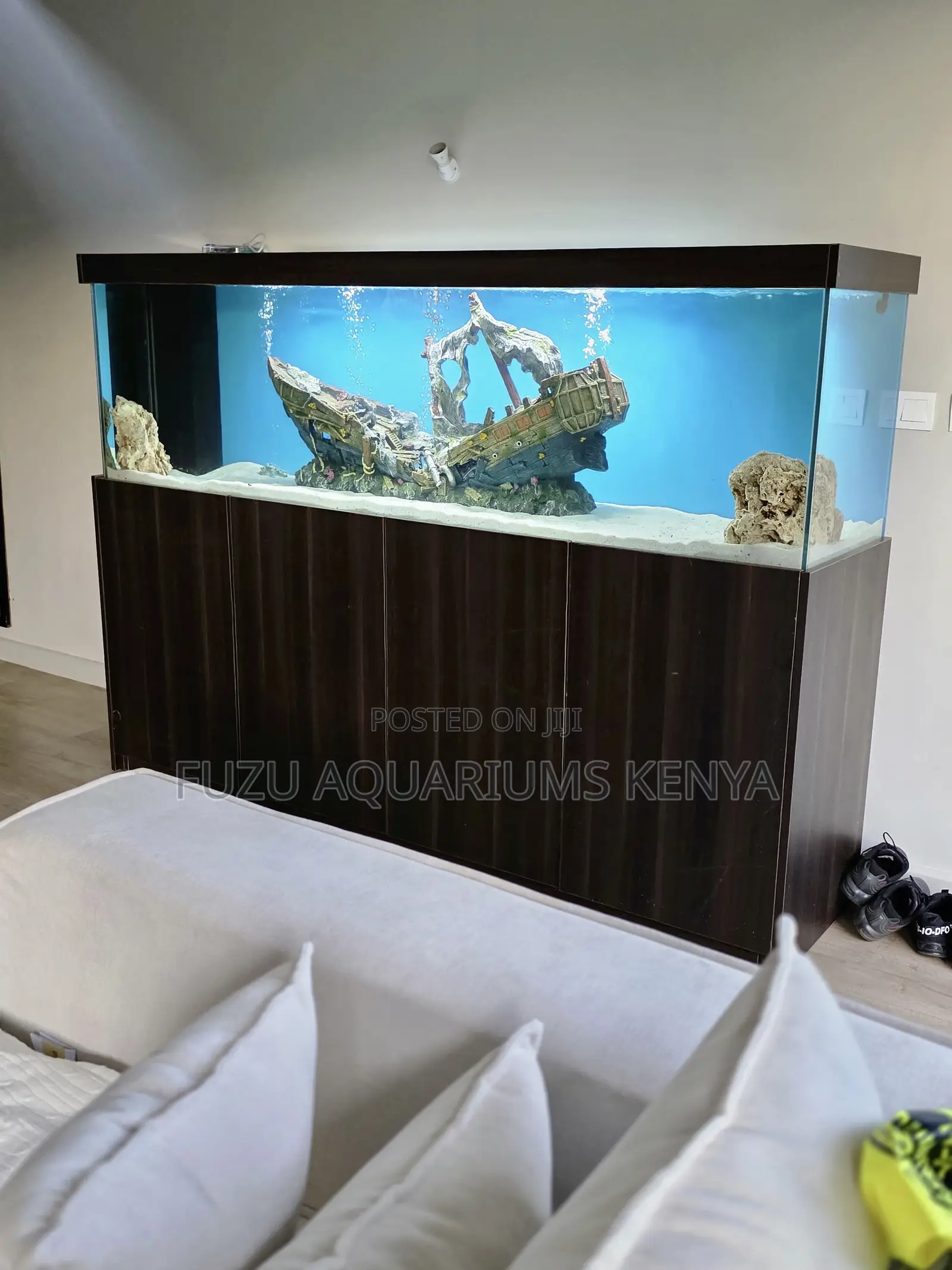 Breathtaking 100% Ready Aquarium + Sophisticated Cabinet Bundle