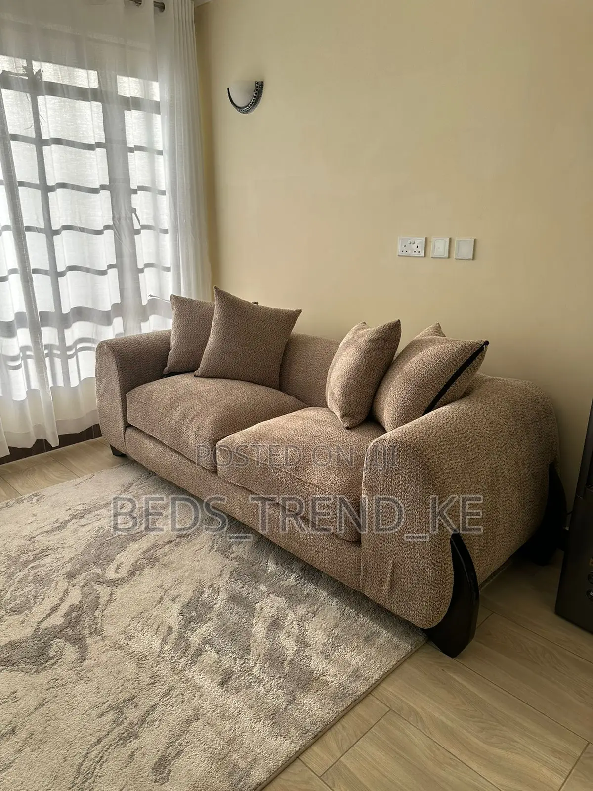 Touching 3 Seater Modern Couch