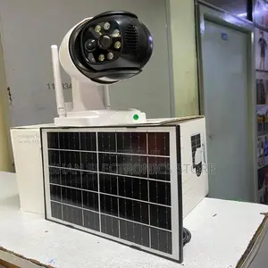 Solar-Powered Ip CCTV With 360° PTZ and Motion Detection 4g Sin Slot