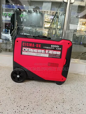 Gasoline Inverter Silent Generator Km6000i- Cigma-Uk 6kva