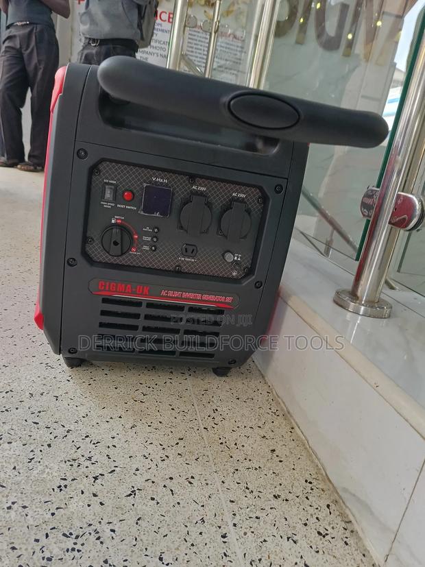 Gasoline Inverter Silent Generator Km6000i- Cigma-Uk 6kva - thumbnail 4