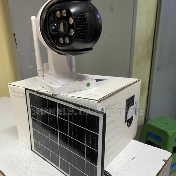 V380pro 4g 1080p Solar PTZ Camera -Dual Lens PTZ 4g Solar Powered CCTV