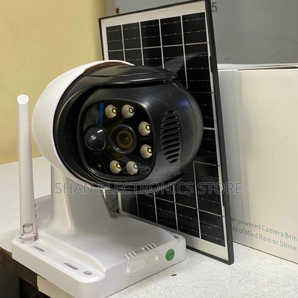 4g Solar Powered PTZ CCTV Security Camera Outdoor Solar V380 Pro