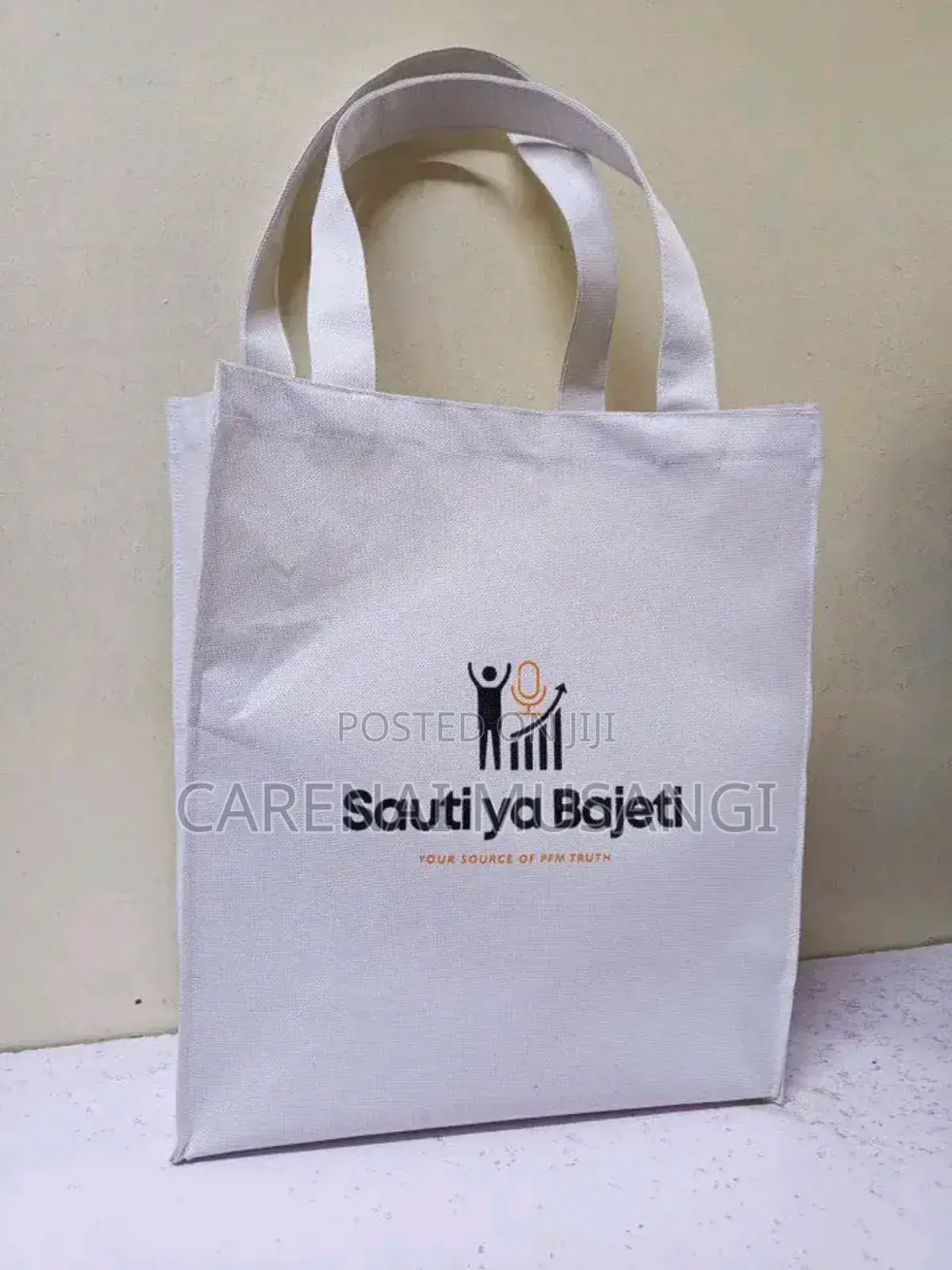 Branded Heavy-Duty Tote Bag