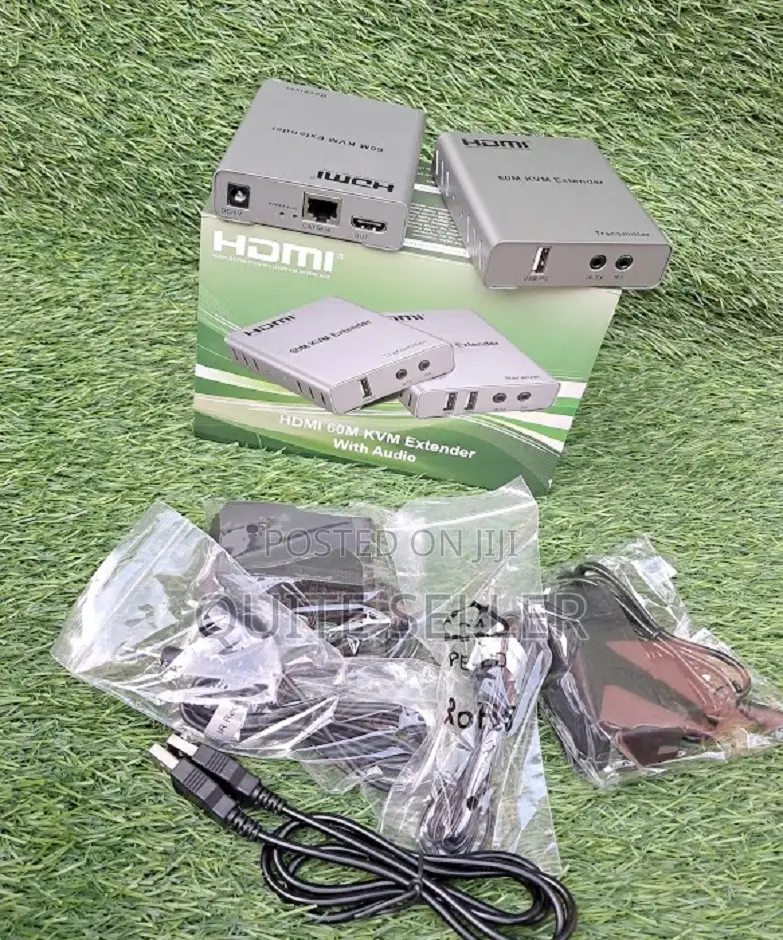 Reliable Performance Over Long Distances 60m KVM Extender Hdmi KVM