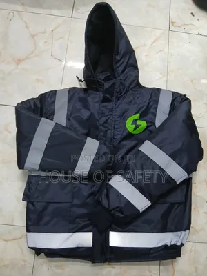 Hooded Navy Blue Reflective Full Jackets in Nairobi