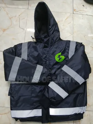 Hooded Navy Blue Reflective Full Jackets in Nairobi