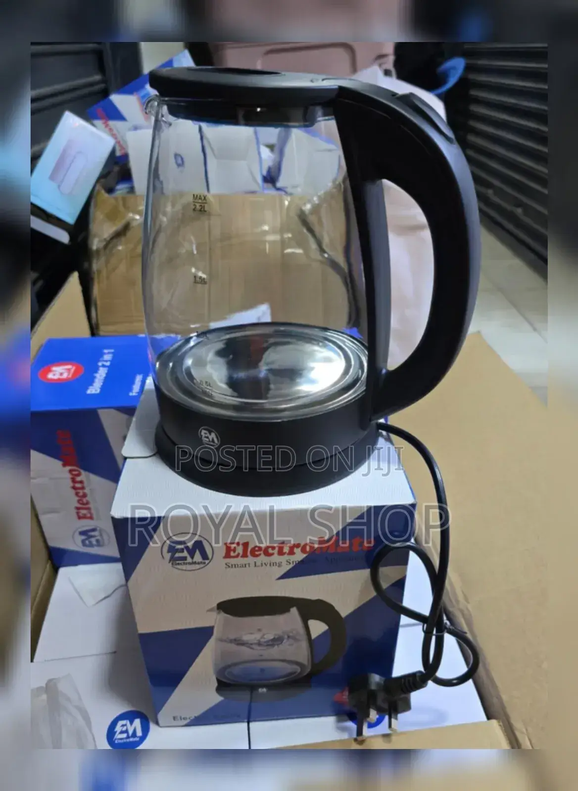 Electric Electromate Kettle 2lts