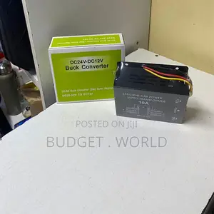 Waterproof Step Down Transformer With Fuse Dc 24v to Dc 12v