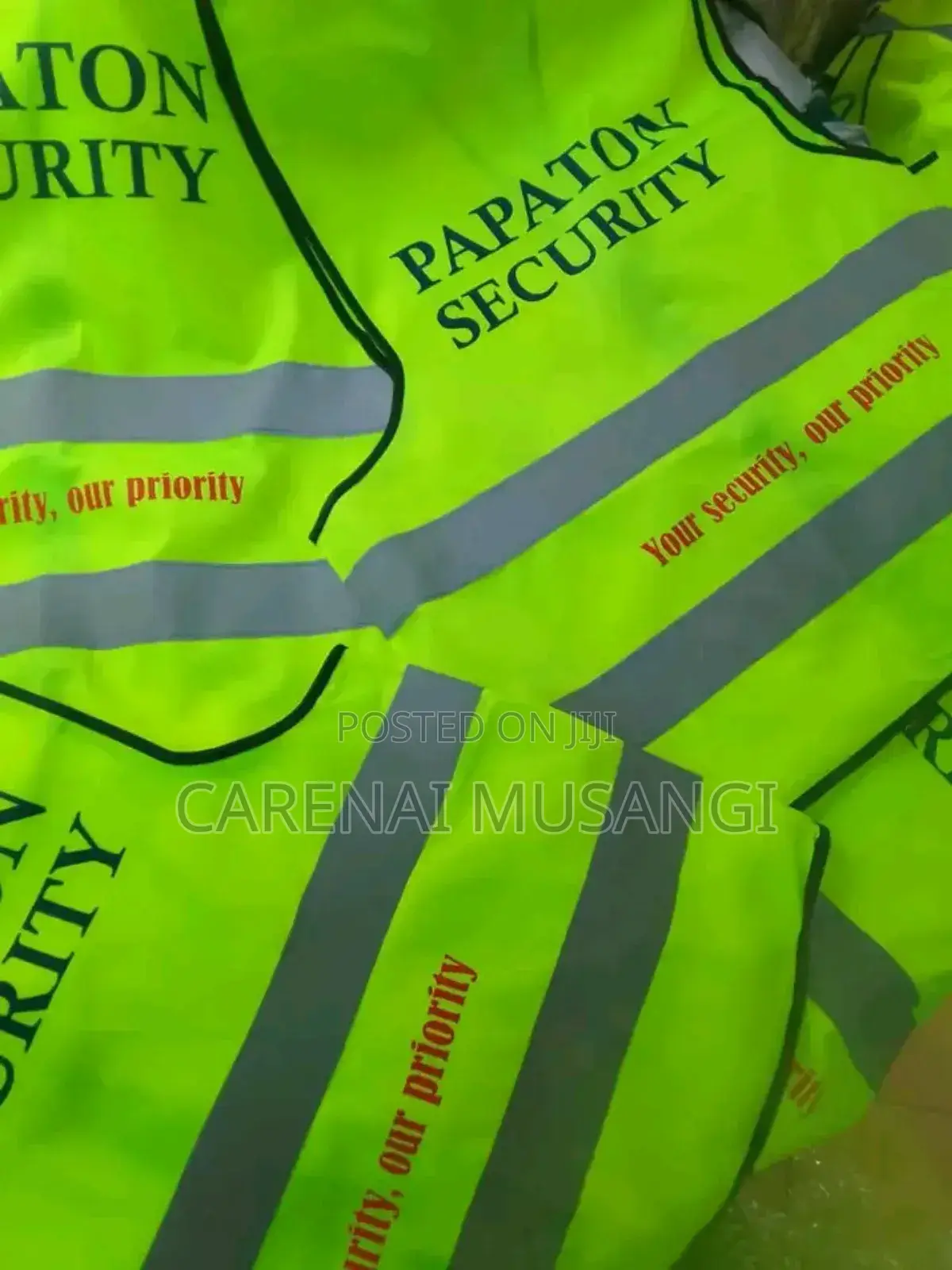 High-Visibility Reflector Safety Vest