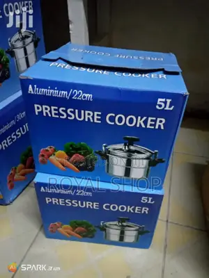 Aluminum Pressure Cooker 5 LTS