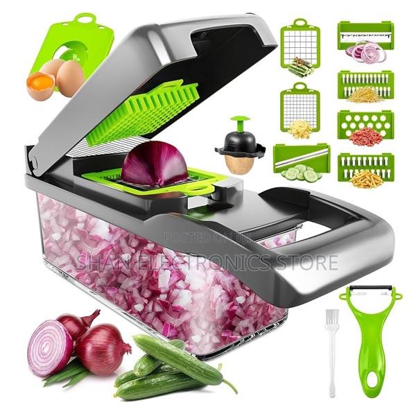 Vegetable Quick Chopper Manual Food Processor,14 in 1vegetable Chopper - main view