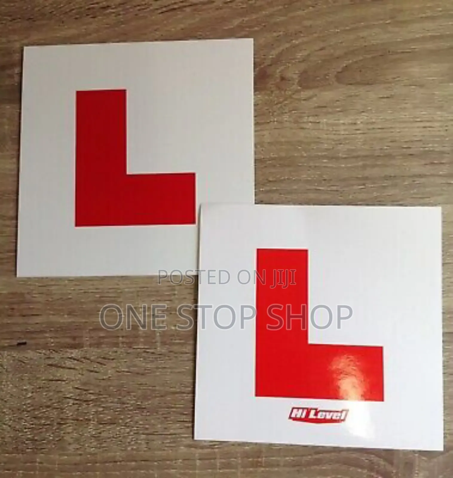 2pcs Waterproof Learner L Plate