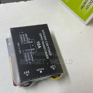 Professional Voltage Reducer Step-Down Transformer Black (10a/120w)