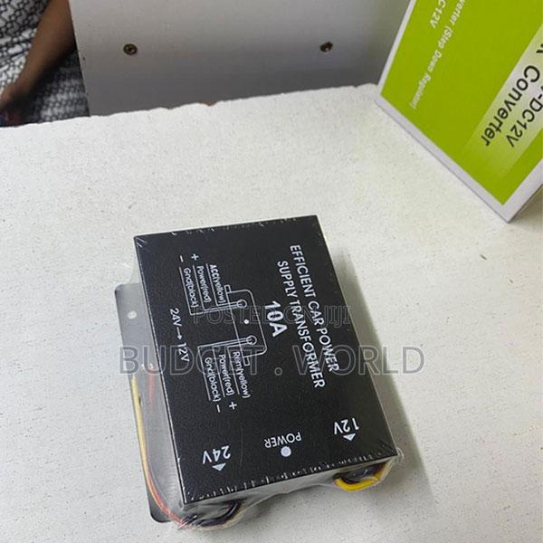 Black 1 PCS Professional Dc Power Converter 24v to 12v Transformer