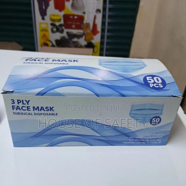 Surgical Disposable Blue Mask - thumbnail 2
