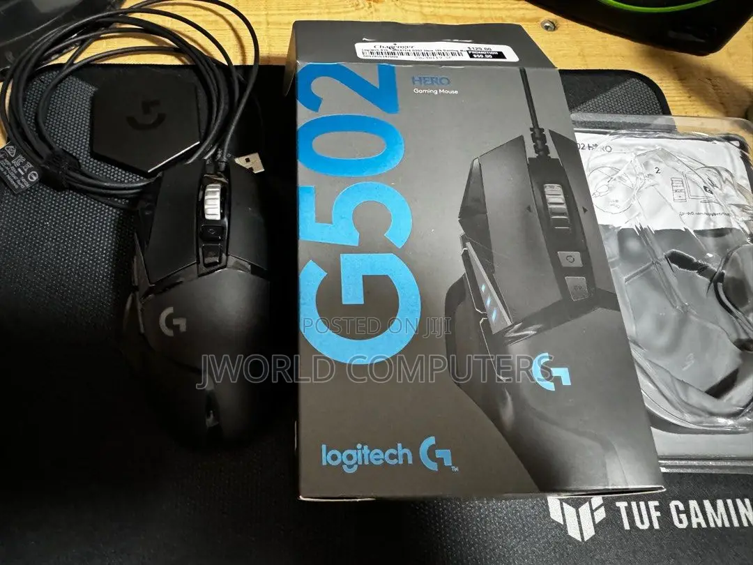 Logitech G502 Hero Wired Optical Gaming Mouse With RGB
