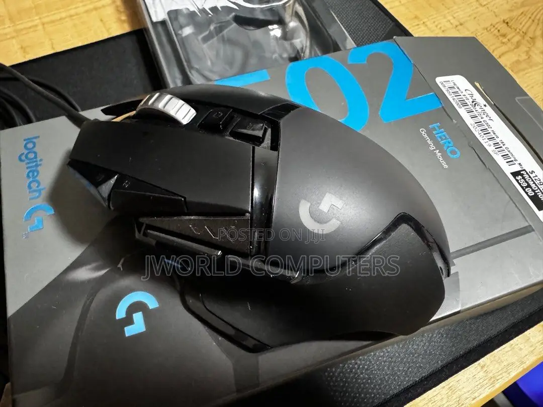 Logitech G502 Hero Wired Optical Gaming Mouse With RGB