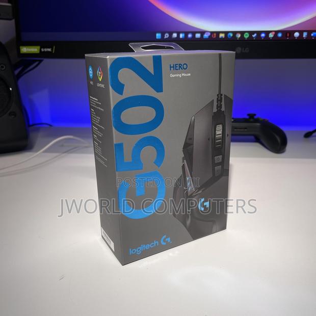 Logitech G502 Hero Gaming Mouse With Hero Sensor - main view