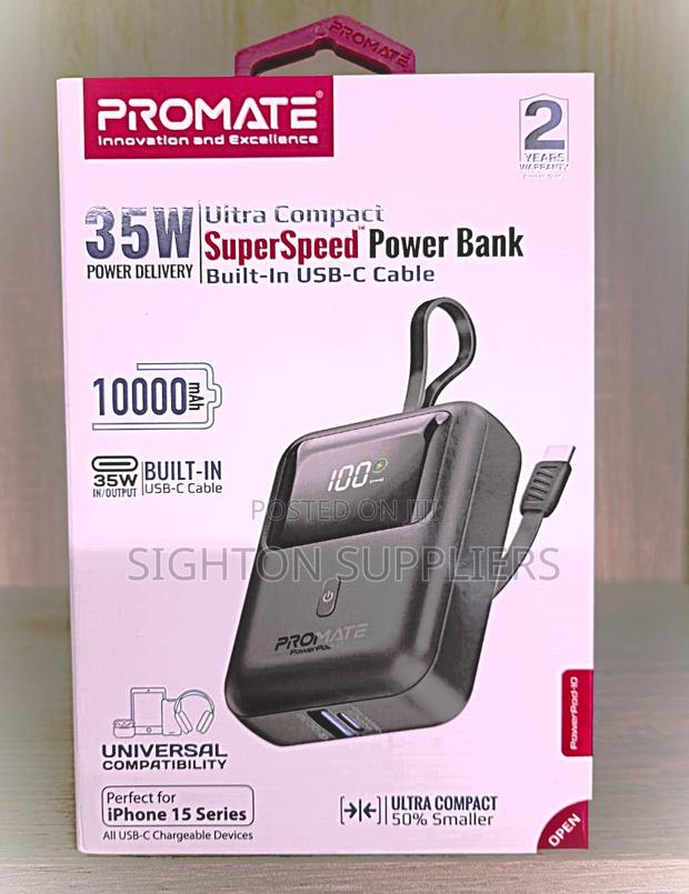 Promate Powerpod-10 Power Bank - main view