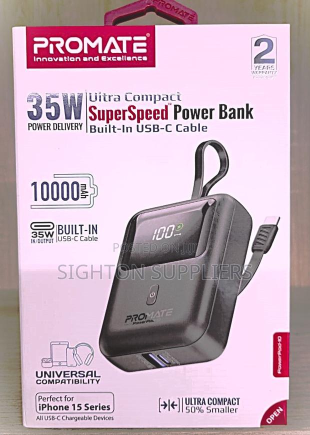 Promate Powerpod-10 Power Bank - thumbnail 2