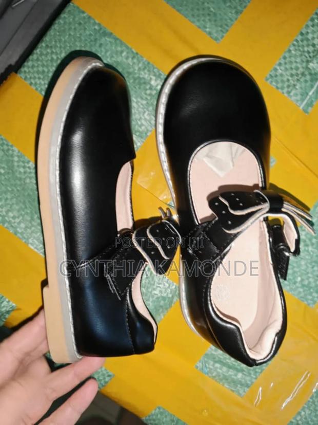 Leather Kids Dolly Shoes - thumbnail 2