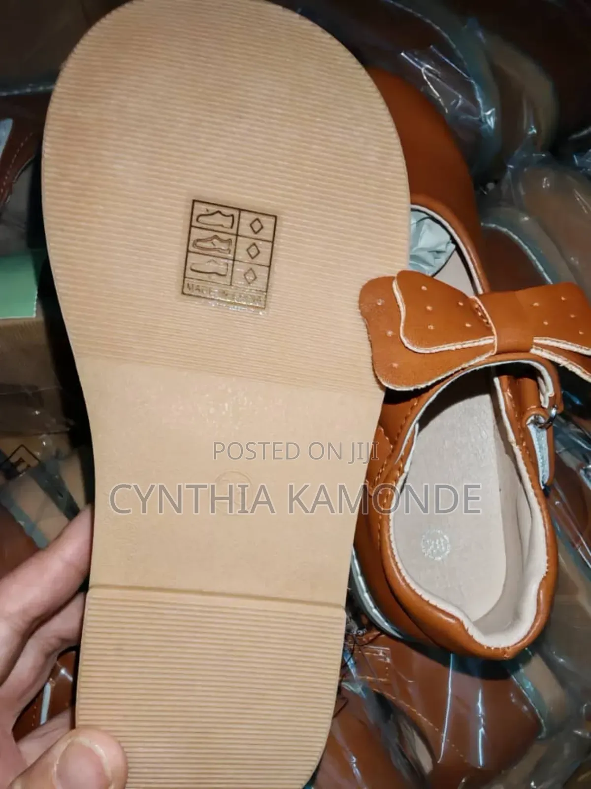 Leather Kids Dolly Shoes