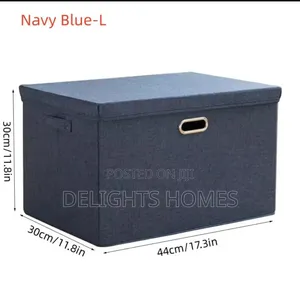 Foldable Storage Box With Lid_alp