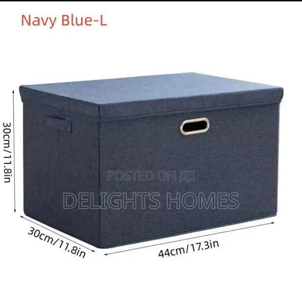 Foldable Storage Box With Lid_alp - main view