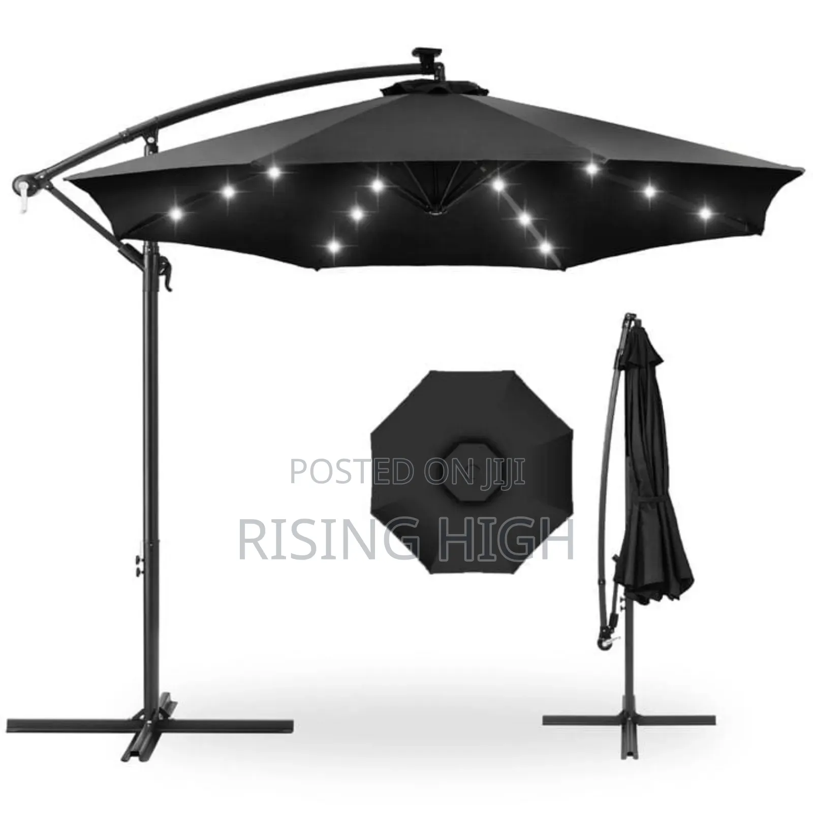 Solar Powered Gazebo With Led Lights 
