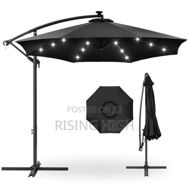 Solar Powered Gazebo With Led Lights
