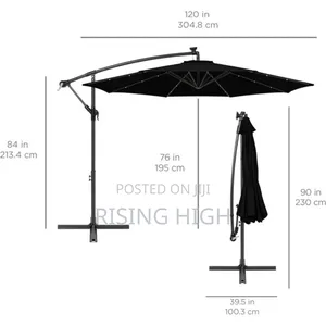 Solar Patio Gazebo – Lighting Included 
