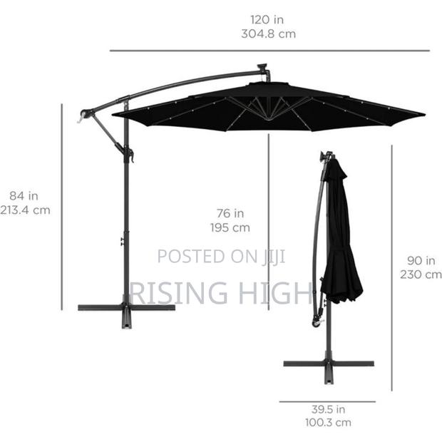 Solar Patio Gazebo – Lighting Included