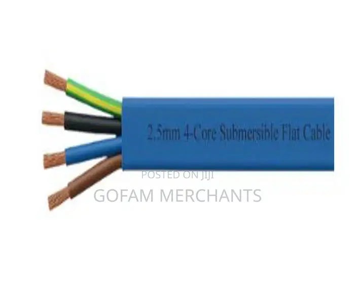 Tronic 2.5mm 4core Submersible Flexible Cable