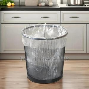 Metallic Mesh Dustbin - thumbnail 2