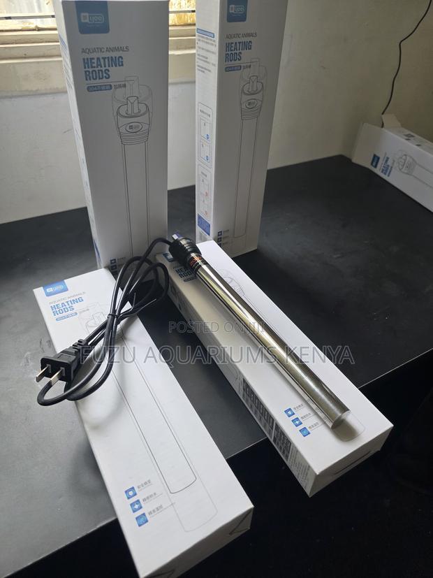 Safe Powerful 16” Stainless Steel Aquarium Heater 200w